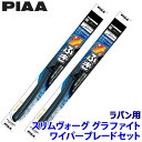 WSVG45C+WSVG45C PIAA ピア SLIMVOGUE スリムヴォーググラファイトセット スズキ ラパン HE33S系用 呼番45C/45C