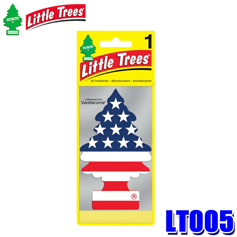 LT005 リトルツリー LittleTrees LT エアーフレッシュナー America 1Pack アメリカ 芳香剤 吊り下げ式 ..