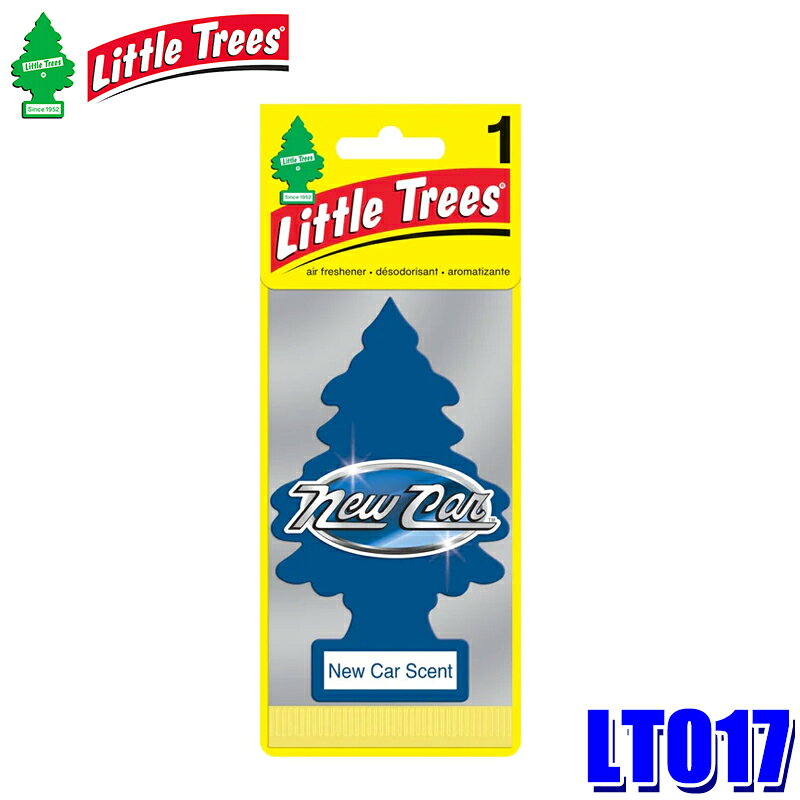 【4/18限定】最大3,000円OFFクーポン配布＆エントリーPT最大4倍LT017 リトルツリー LittleTrees LT エアーフレッシュナー New Car Scent 1Pack ニューカーセント 芳香剤 吊り下げ式 車内用