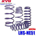 LHS-NE51 KYB カヤバ ローファースポーツLHS ローダウンサスペンション(スプリング) 日産 エルグランド用車両一台分セット (沖縄・離島 配送不可)