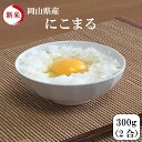 新米 令和元年産 ポイント消化 送料無料 お試し お米 食品 安い 1kg以下 岡山県産にこまる 300g(2合)1袋 メール便