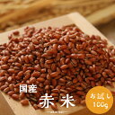 雑穀・雑穀米 赤米 100g 1袋 令和6年産 送料無料 国内産 古代米 300円ポッキリ お試し ポイント消化 1kg以下 美容・ダイエット・健康 メール便