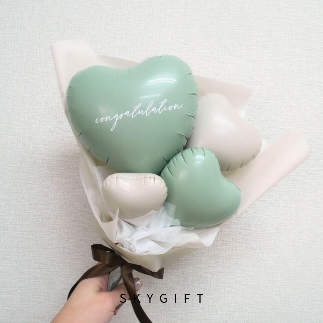 カラーブーケ 成人式 卒業バルーン バルーンブーケ バルーン 風船 可愛い おしゃれ 花束 お祝い バルーンギフト プレゼント 　名入れ　..