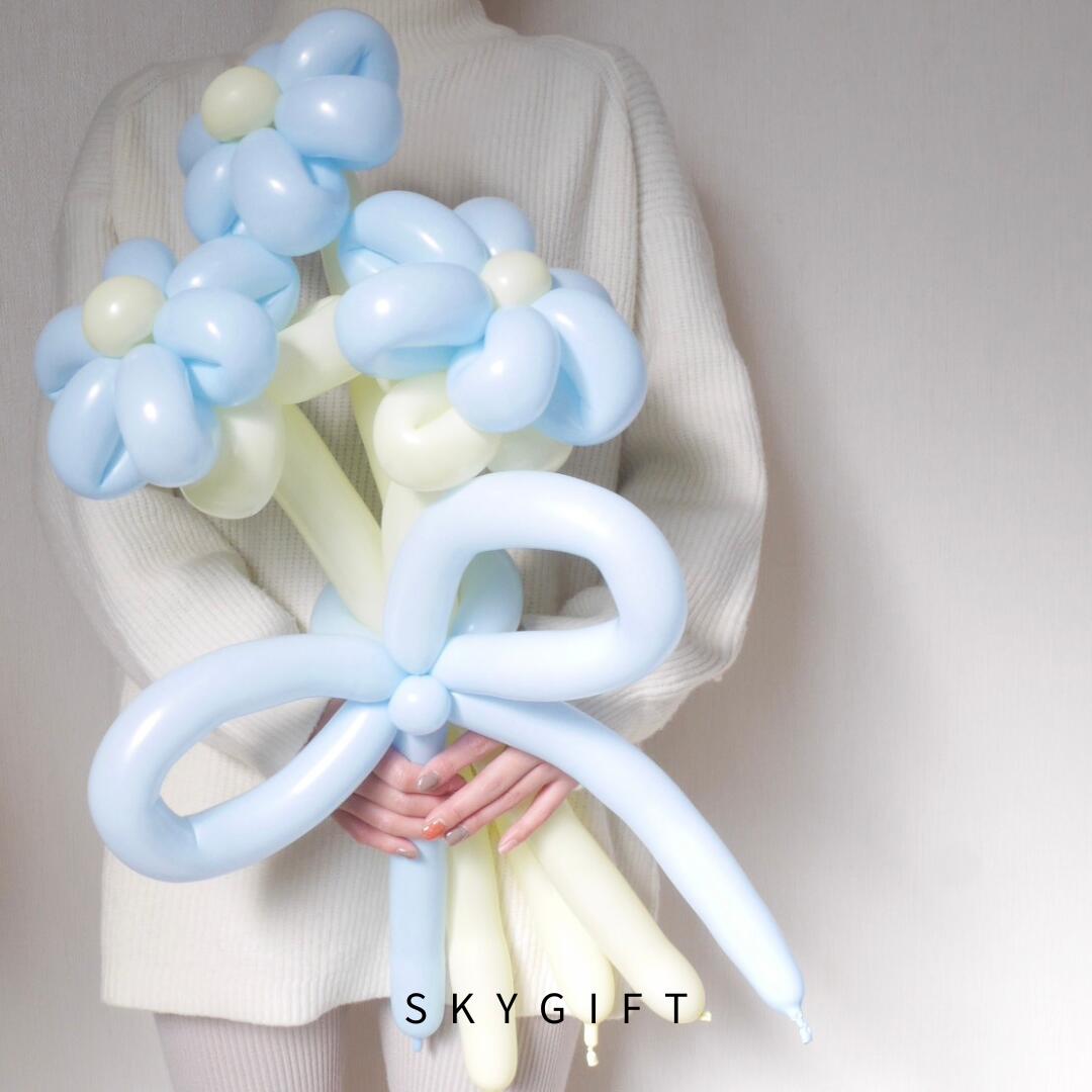 【当日発送可能】 3本セット バルーンフラワー チューリップ バルーン 花束 色変更可能 卒業 送別 お祝い 成人式 卒業バルーン バルーンブーケ バルーン 風...