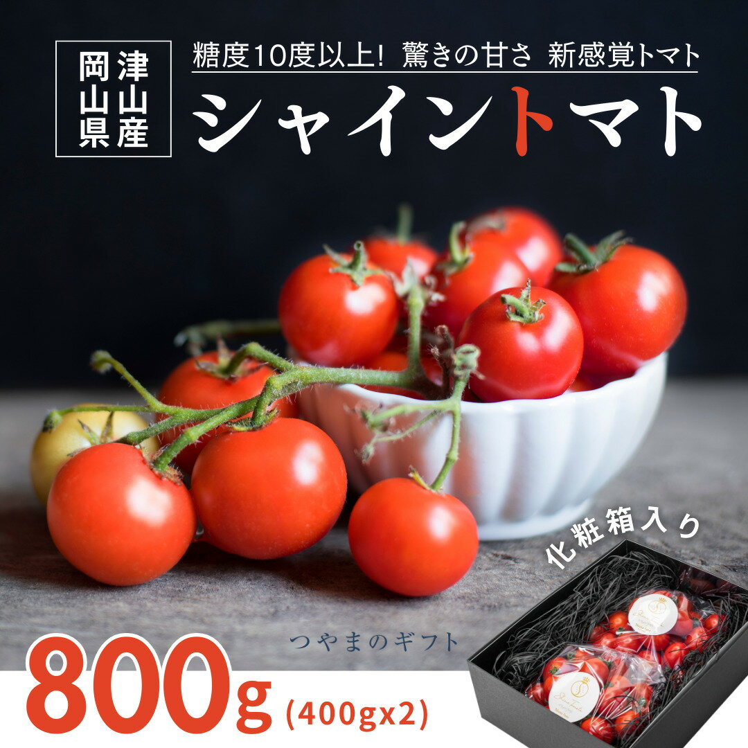 シャイントマト 【送料無料】 丹精込めて作られた 極上のトマト Takano Farm 母の日 父の日 お中元 お歳暮 ギフト 贈り物 岡山 津山 つやまのギフ...