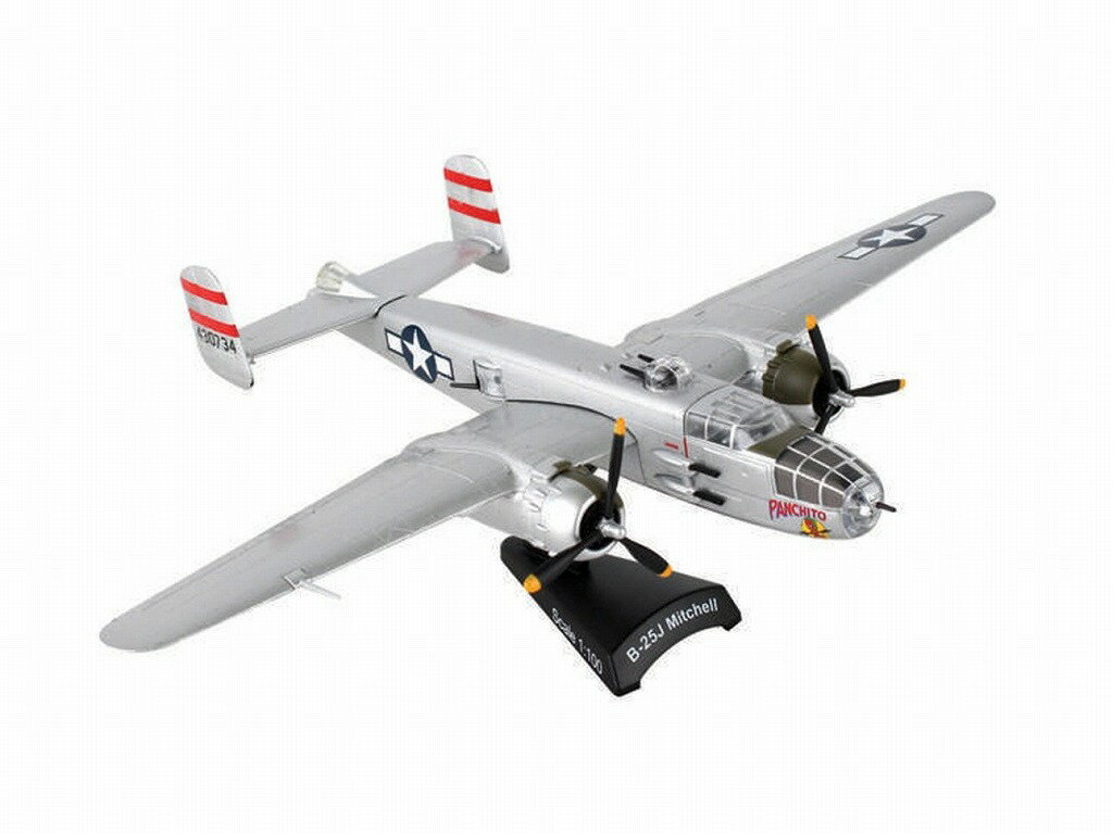 yBoeing B-25J Mitchell Panchito 1:100 Die-castz {[CO _CLXgf