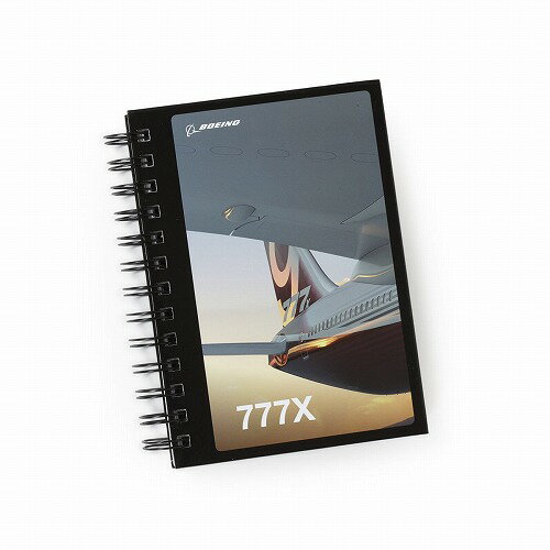 【Boeing 777X Image Spiral Notebook】 ボーイング 777X ノートブック