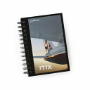 yBoeing 777X Image Spiral Notebookz {[CO 777X m[gubN