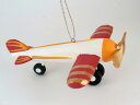 【Colorful Wooden Airplanes】 飛行機 オーナメント 3