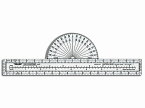 ASA CP-1LX ULTIMATE FIXED PLOTTER ASA-CP-1LX プロッター 航法定規 パイロット用品