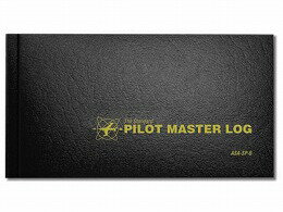 ASA STANDARD PILOT MASTER LOG - BLACK (ASA-SP-6)