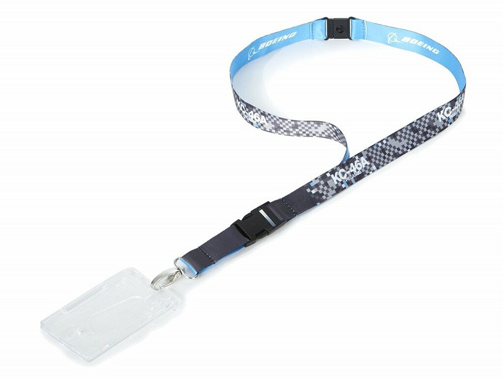 【Boeing KC-46A Pixel Graphic Lanyard】 ボーイング KC-46A ネックストラップ