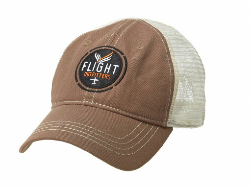 【Flight Outfitters】 Brown Trucker Hat 【Flight Outfitters】 Brown Trucker Hat