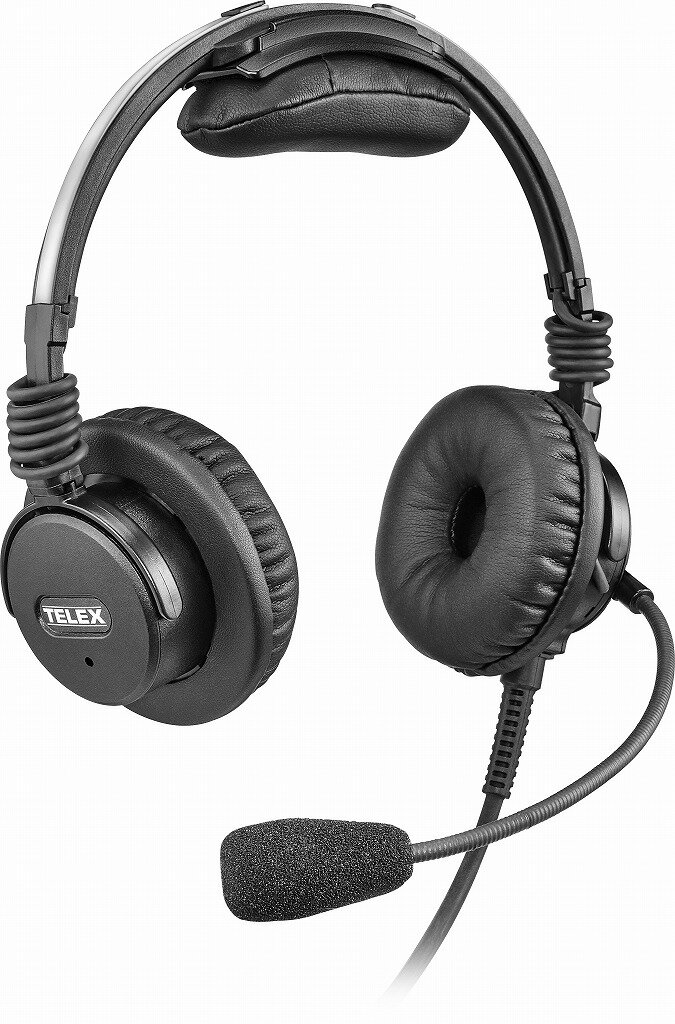 TELEX AIRMAN 8+ ANR HEADSET DUAL GA PLUGS 600 OHM #AIRMAN8P-0210