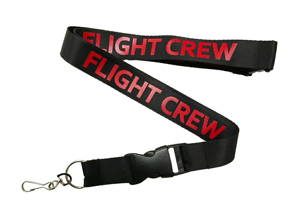 【Flight Crew Lanyard】 フライトクルー ネックストラップ