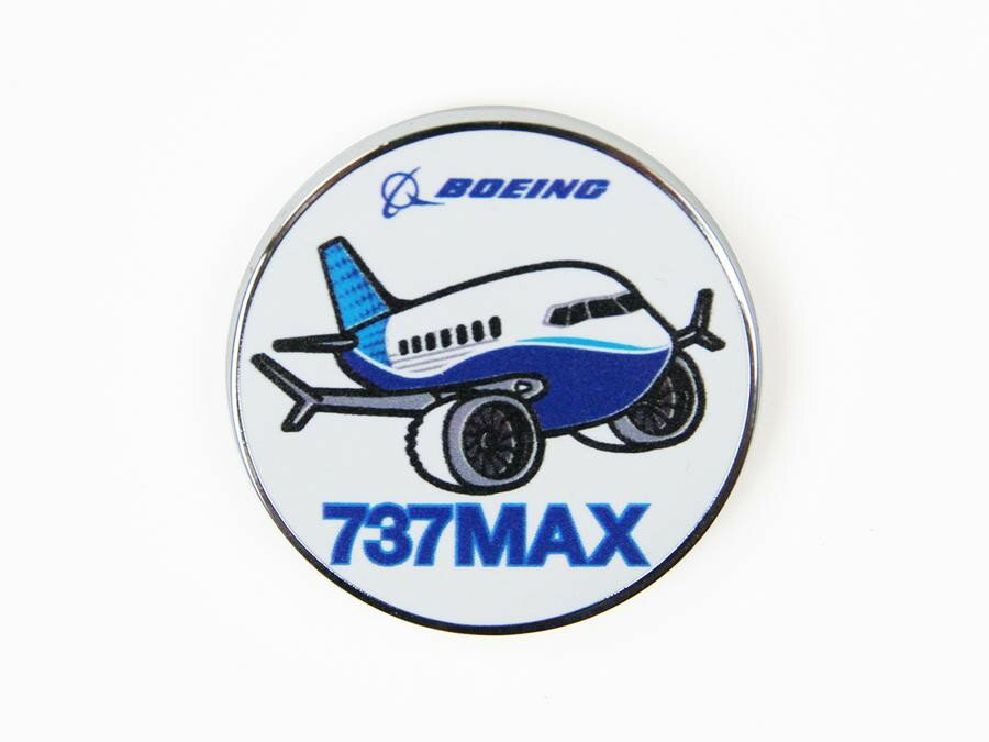 楽天SKY LIFE with FLYING DOG【Boeing 737 MAX Pudgy Pin】 ボーイング 737 ピン