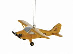 【Piper J-3 Cub Crhistmas Ornament】 パイパーカブ 飛行機 オーナメント