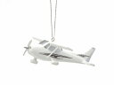 【Cessna 172 Skyhawk Christmas Ornament】 セスナ 172 飛行機 オーナメント