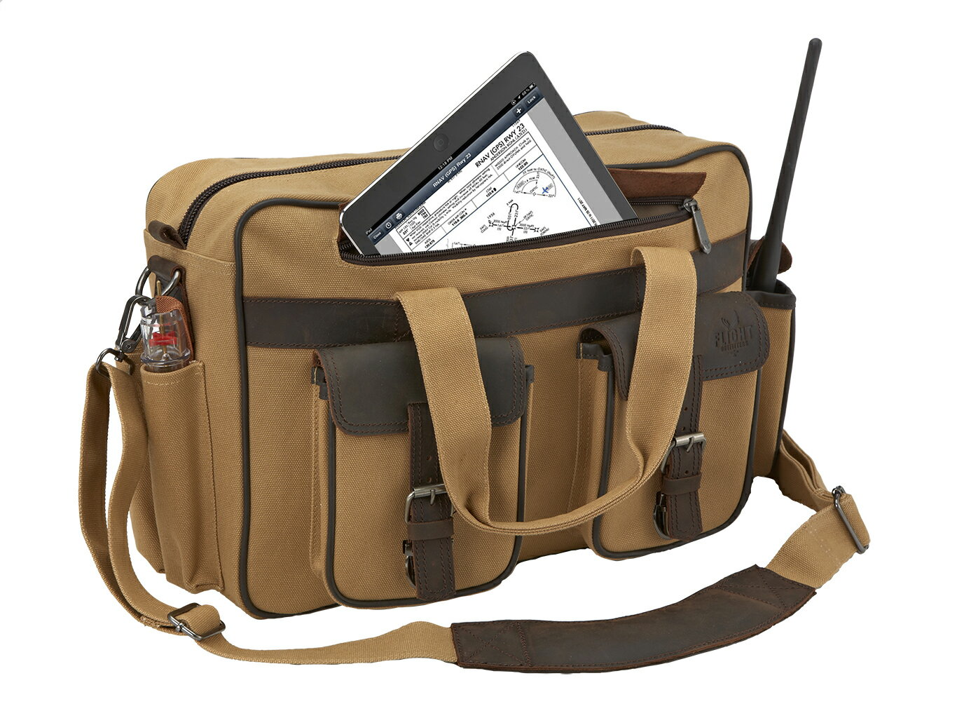 FLIGHT OUTFITTERS BUSH PILOT FOLIO BAG フライト パイロット 無線機 ヘッドセット タブレット 