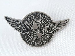 【Boeing Global Wings Pin】 ボーイング グローバル ウイング ピン