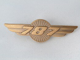 【Boeing 787 Dreamliner Wings Pin】 ボーイング 787 ウイング ピン