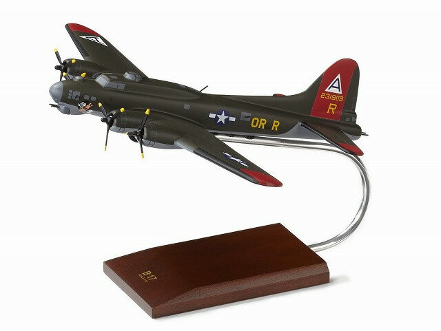 ボーイング B-17G Olive Green Wood Model ダイキャスト