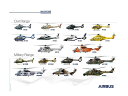 【Airbus Helicopters Family Poster】 エアバス ヘリコプター ポスター