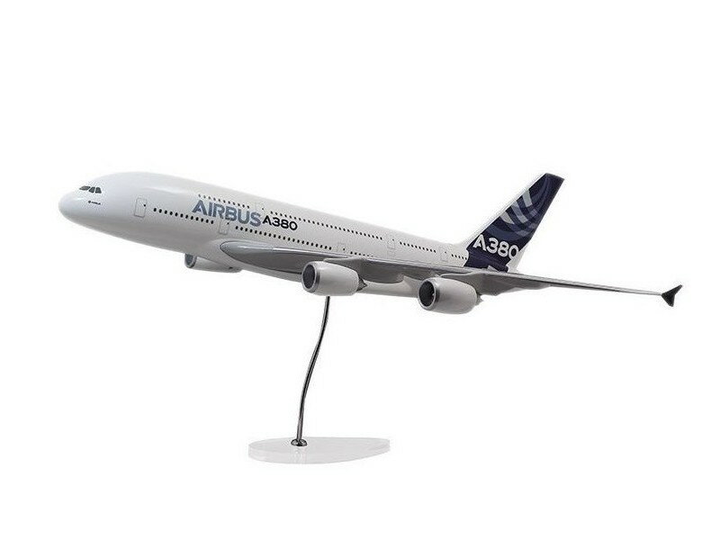 Airbus Executive A380 RR engine1/100 scale model エアバス 飛行機 スケール モデル