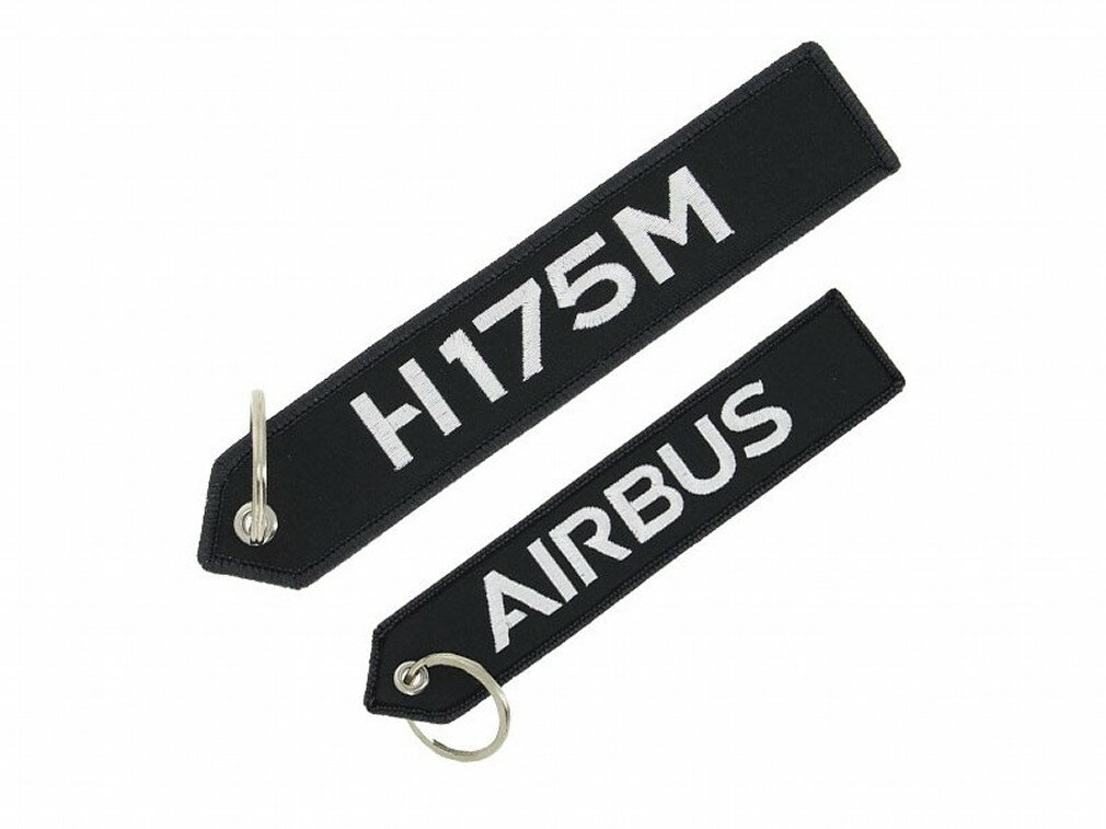 樂天商城 - 【H175M/AIRBUS】 エアバス 刺繍 キーリング