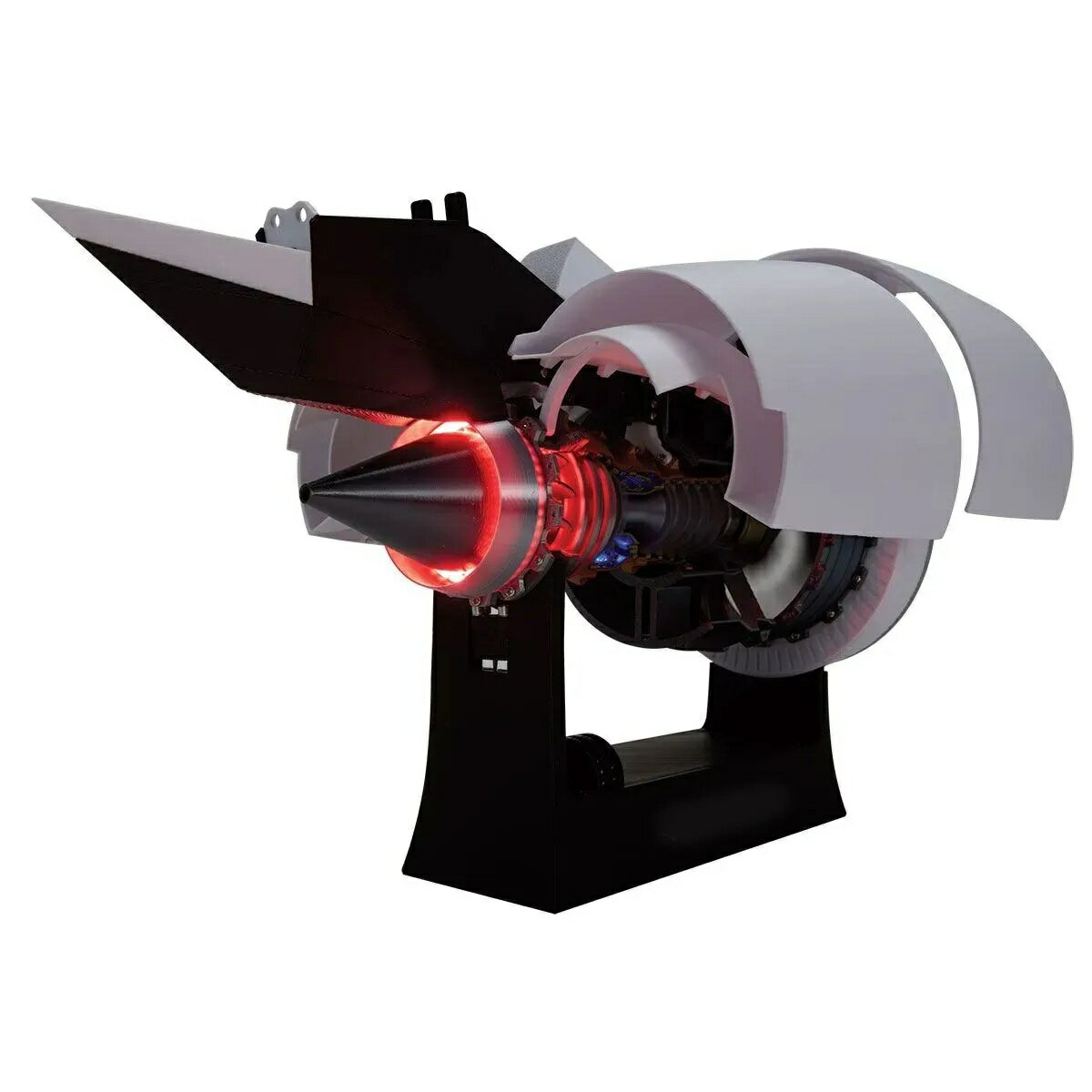 電動式 ターボファンエンジン モデル 1/32スケール LEDライト付