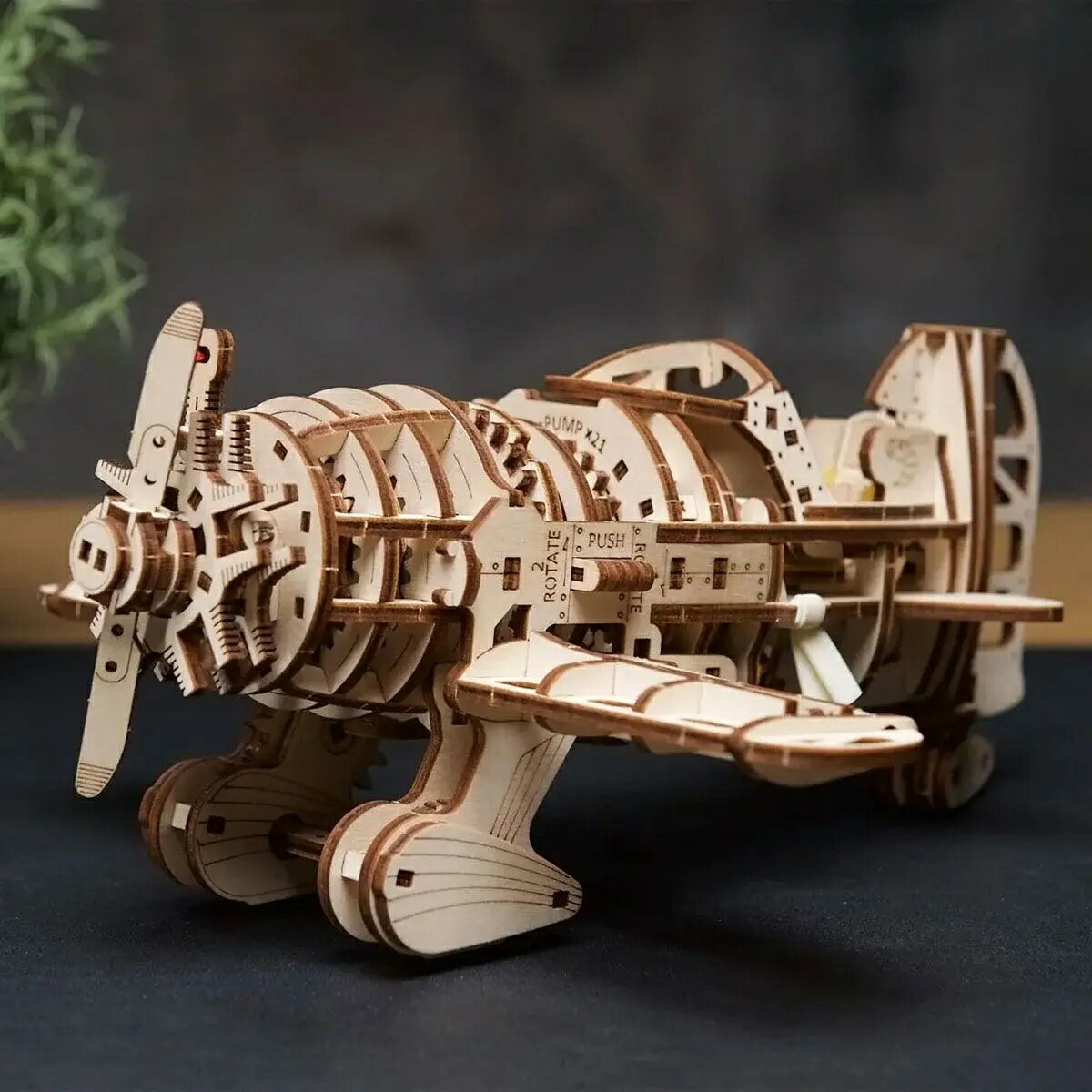 樂天商城 - UGEARS マッドホーネット 3D 木製 モデルキット 1/24スケール