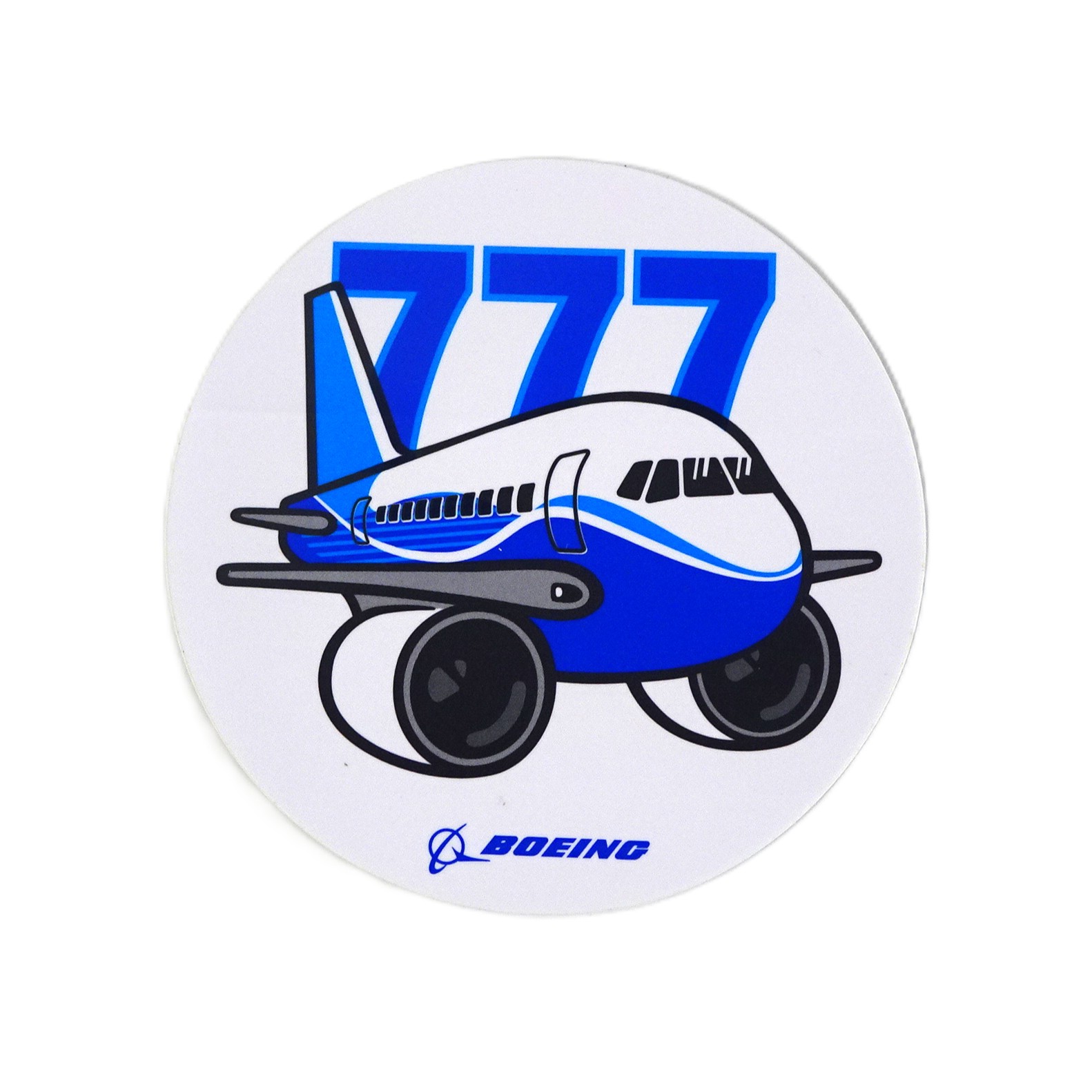 樂天商城 - 【BOEING】 ボーイング 777 Pudgy ステッカー