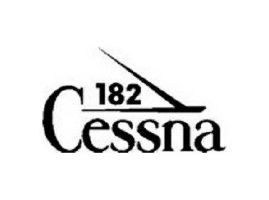 『Cessna 182』(セスナ)DECAL Black