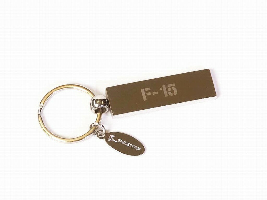 【Boeing F-15 Mosaic Keychain】 ボーイング F-15 リング キーホルダー