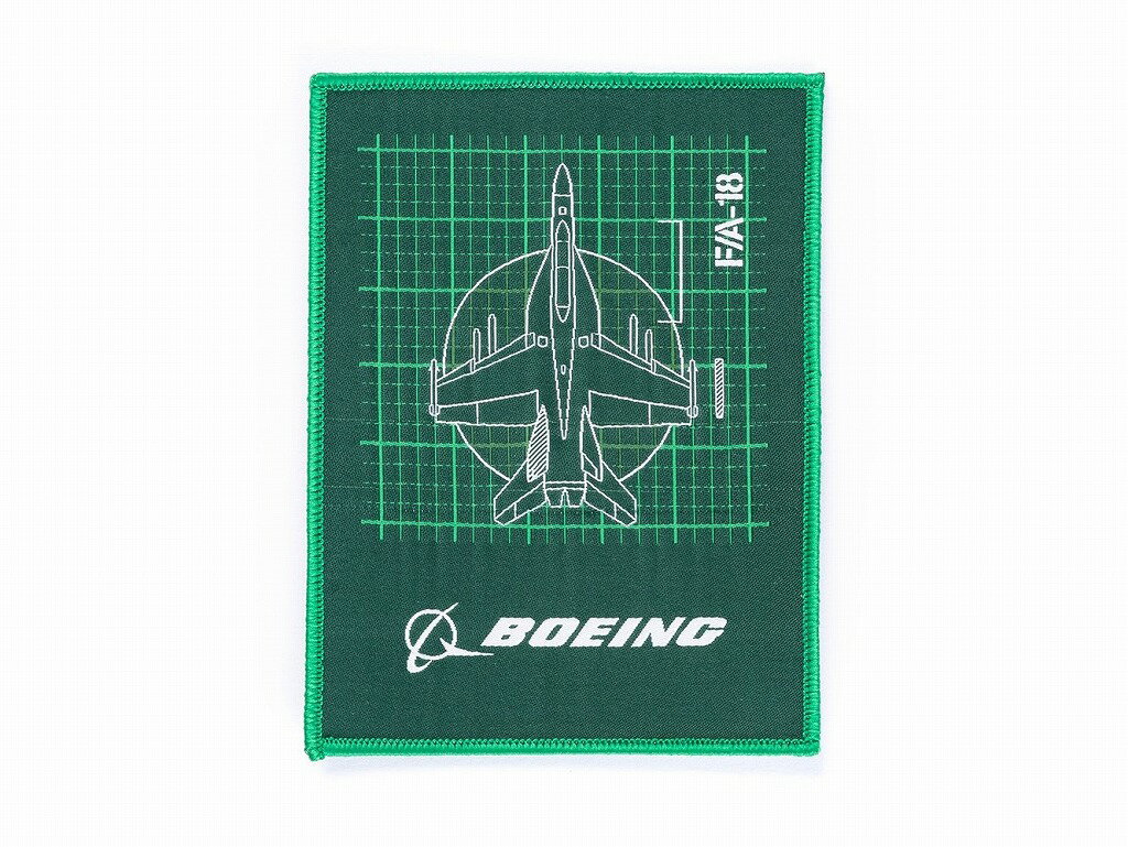 楽天SKY LIFE with FLYING DOG【Boeing F/A-18 Super Hornet Aero Graphic Patch】 ボーイング 刺繍 ワッペン 刺しゅう パッチ FA18 FA-18 スーパーホーネット 飛行機 戦闘機