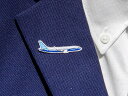 yBoeing Illustrated 737 MAX Lapel Pinz {[CO s