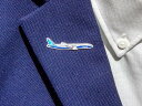 yBoeing Illustrated 777X Lapel Pinz {[CO s