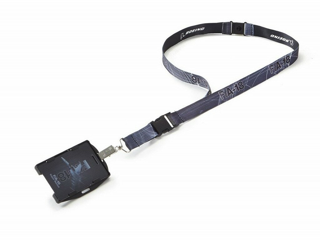 【Boeing F/A-18 X-Ray Graphic Lanyard】 ボーイング FA18 グラフィック ネックストラップ