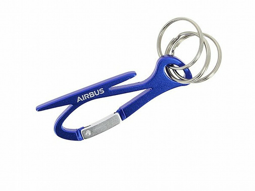 樂天商城 - Airbus Helicopter shape carabiner エアバス ヘリコプター カラビナ キーホルダー キーリング