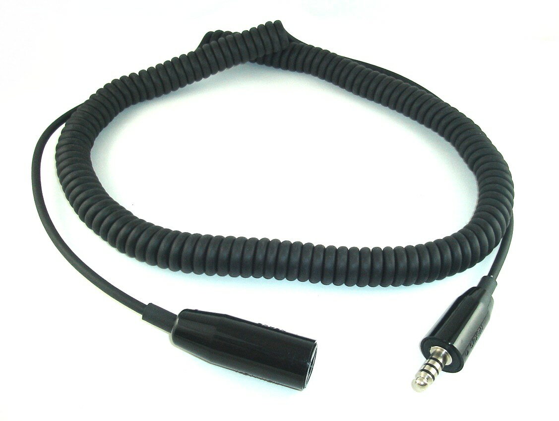 ヘリコプター用 延長 コイルコード 6FT (180cm)