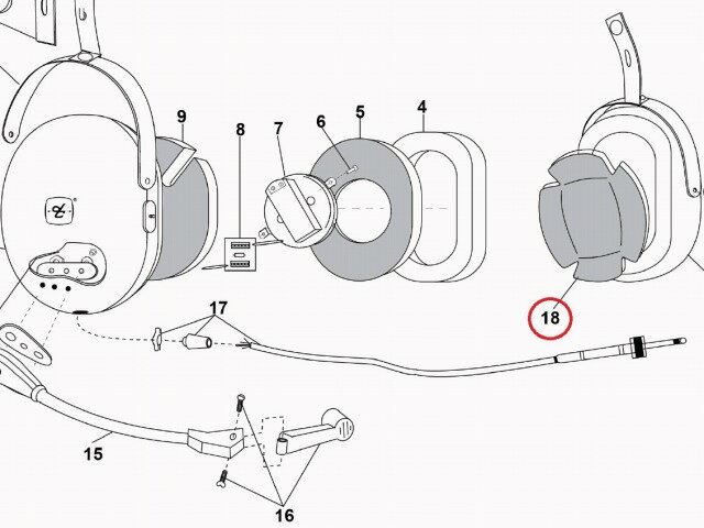 (デビッドクラーク)DAVID CLARK F...の紹介画像2