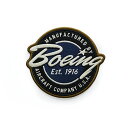 【BOEING × RED CANOE】 ボーイング×レッドカヌー Script ロゴ ワッペン