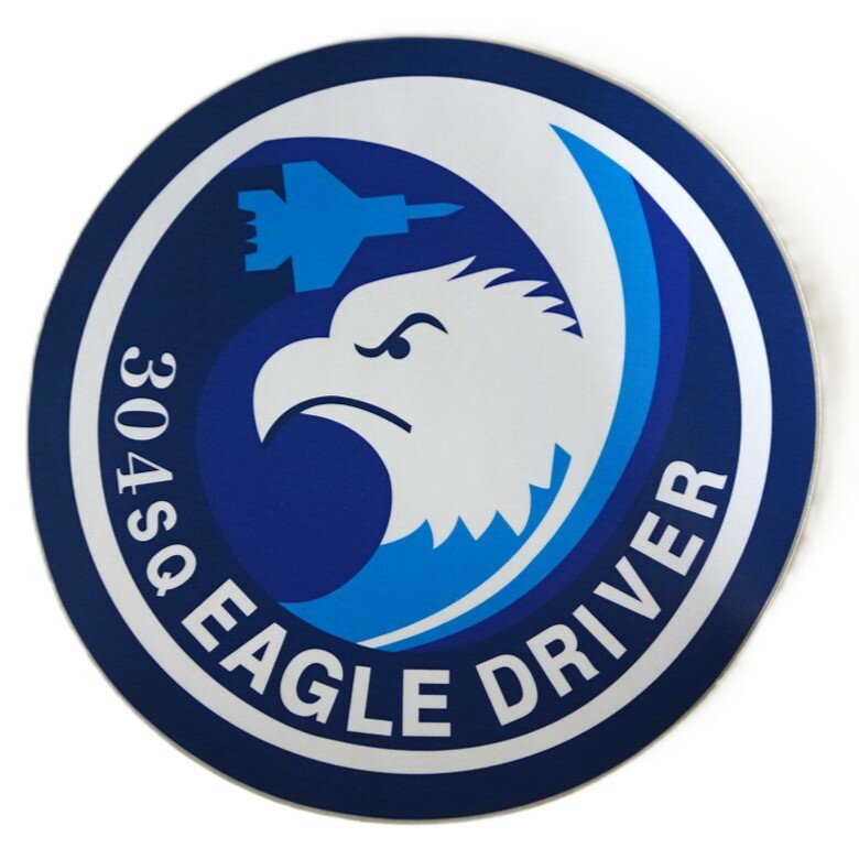 樂天商城 - 304SQ EAGLE DRIVER 左向き　ステッカー（中）