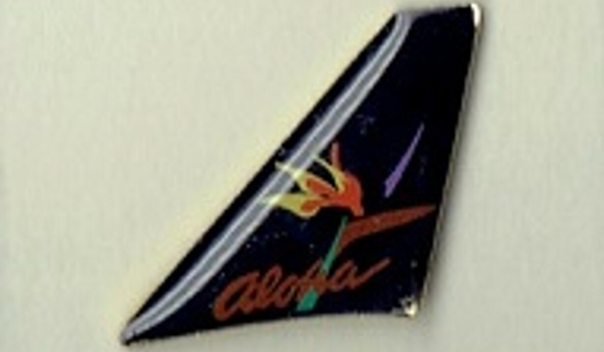 【尾翼ピン】アロハ航空 翼pins