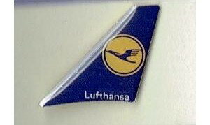 【尾翼ピン】ルフトハンザ航空 翼pins