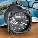 【Altimeter Desk Clock】 航空計器 高度