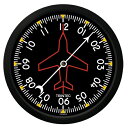 yTrintec Modern Directional Gyro Round Clockz gebN qv |v 2062