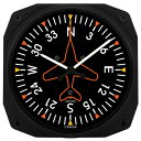 【Trintec Directional Gyro Clock】 トリンテック 航空計器 ジャイロコンパス 掛け時計 3062