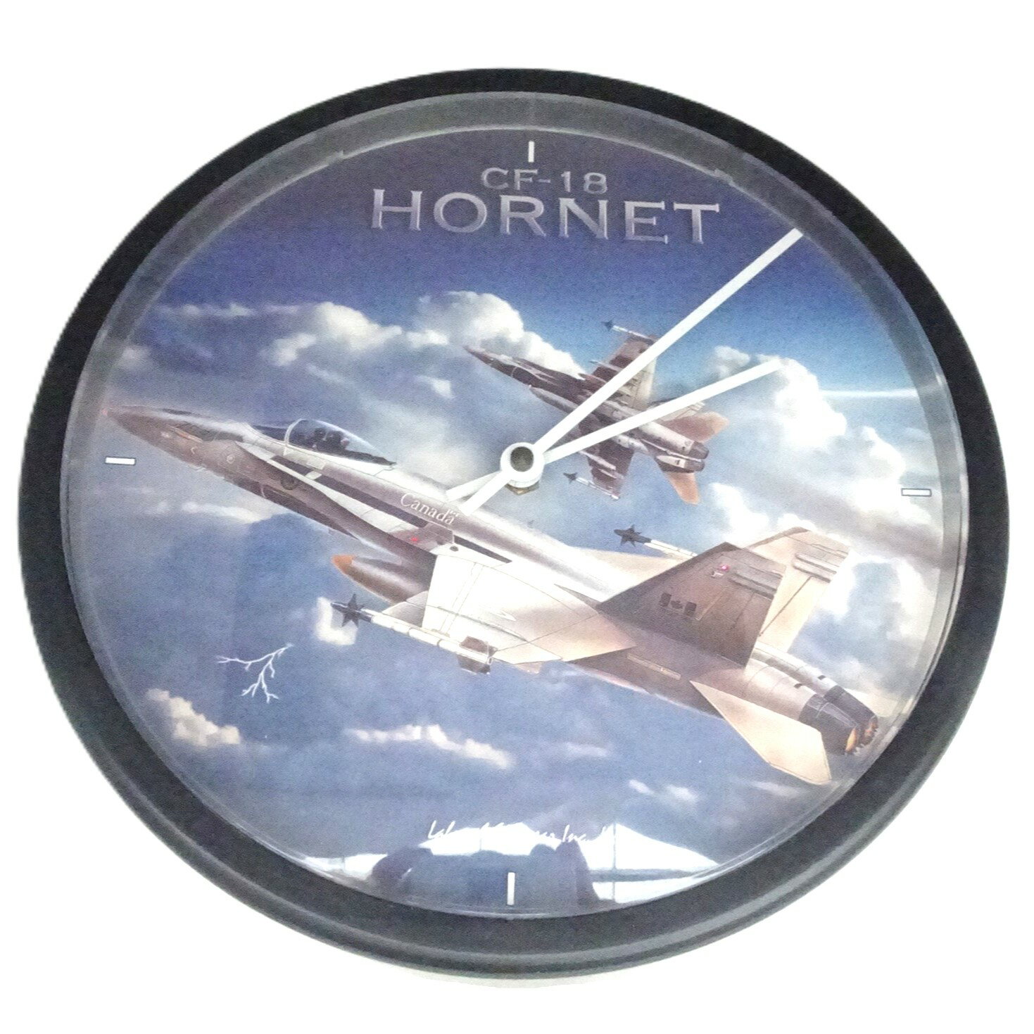 樂天商城 - F-18 ホーネット (Hornet) 飛行機 壁掛時計