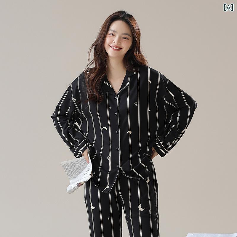 【 7 A 抗菌】 A 級 防 ダニカップルパジャマ 純綿 長袖 春秋 新作 メンズホームウェアセット 女性 用 ホーム ウェア製品カテゴリ: セット生地名: コットンデザイン: カーディガンメイン生地成分: コットン厚さが薄い: 中程度生...